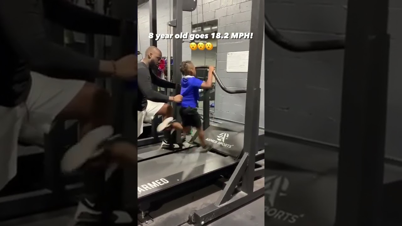 8-Year-Old Hits 18.2 MPH Speed π³