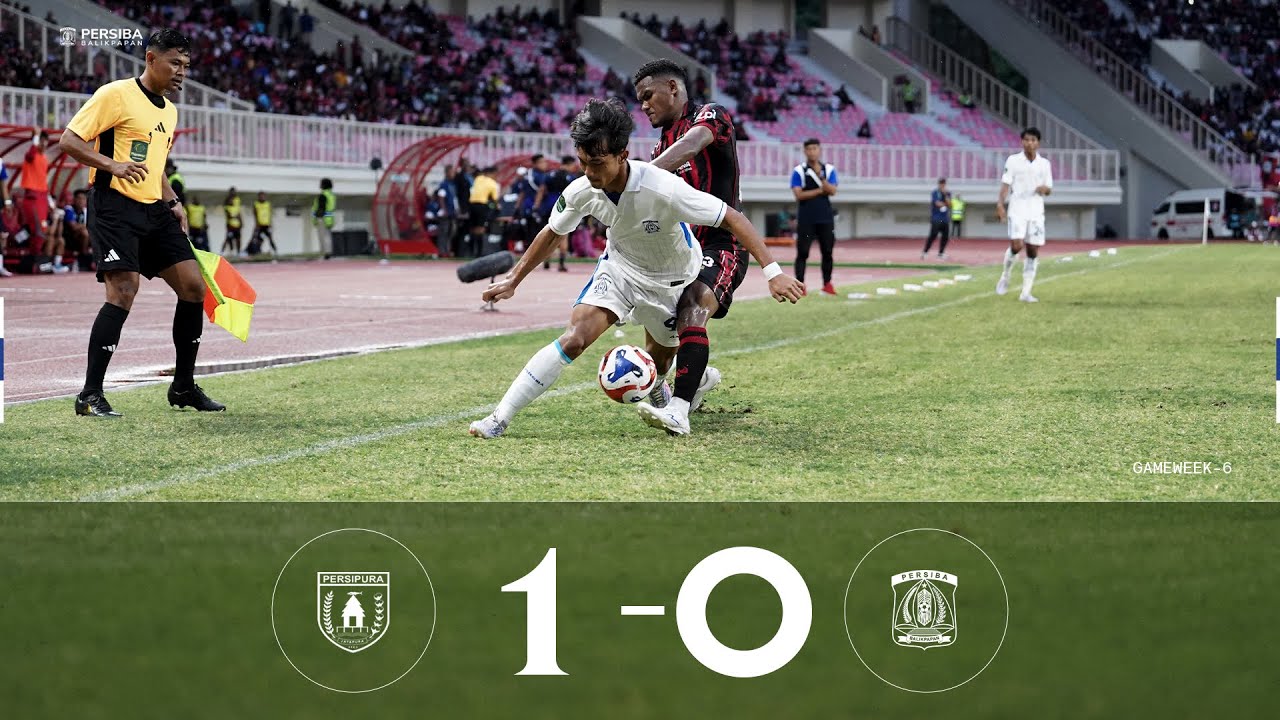 Persipura Jayapura Secures Narrow 1-0 Victory Over Persiba Balikpapan ⚽ | Championship Highlights 2025/26