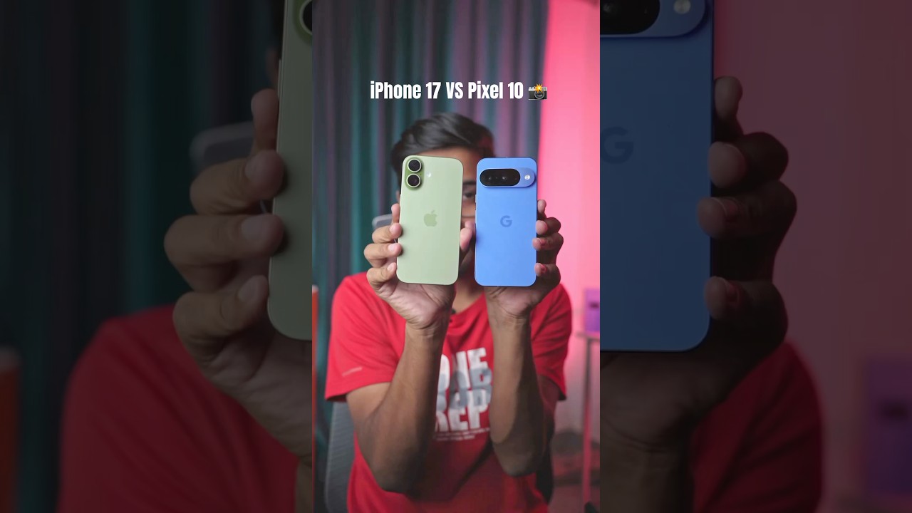 iPhone 17 vs Pixel 10 Camera comparison | #iphone17 #pixel10 l
