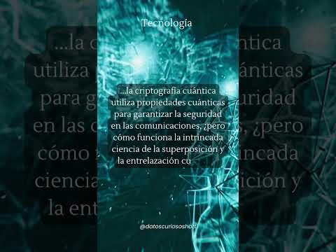Criptografía Cuántica: Asegurando Comunicaciones con Ciencia Cuántica #short