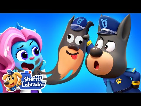 Two Dobies?! | 🌊 WaterCity Mystery | Safety Rules | Police Cartoon | Sheriff Labrador
