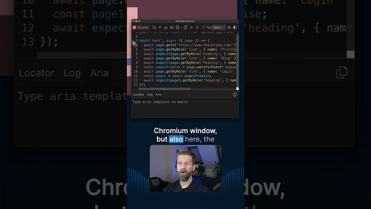 Turn Your Browser Actions into End-to-End Tests with Playwright CodeGen