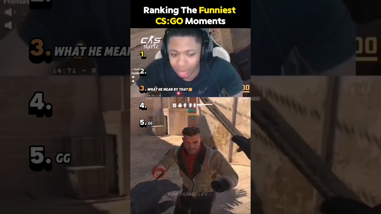 Top 10 Funniest CSGO Moments😂