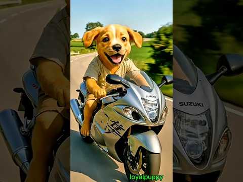 reach puppy broken toy bike of poor puppy 😞From Broken Toy Bike to Hayabusa King #BiswajitSarkar​