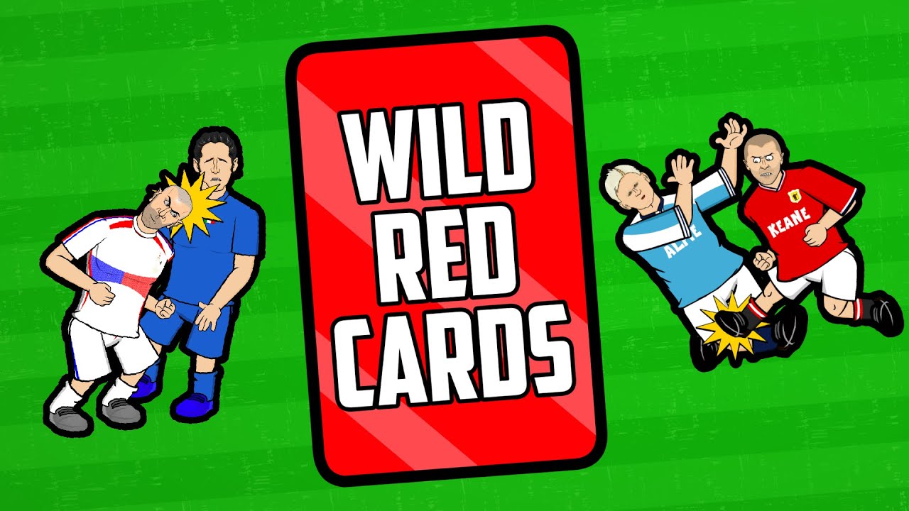 Top 5 Wildest Red Cards in Football ⚽️ (Zidane, Keane, Haaland & More!)