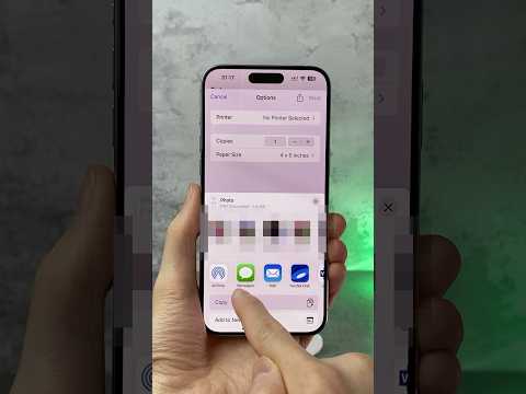 How to CONVERT PHOTOS to PDF on iPhone #apple #iphone #tips #tricks #technology
