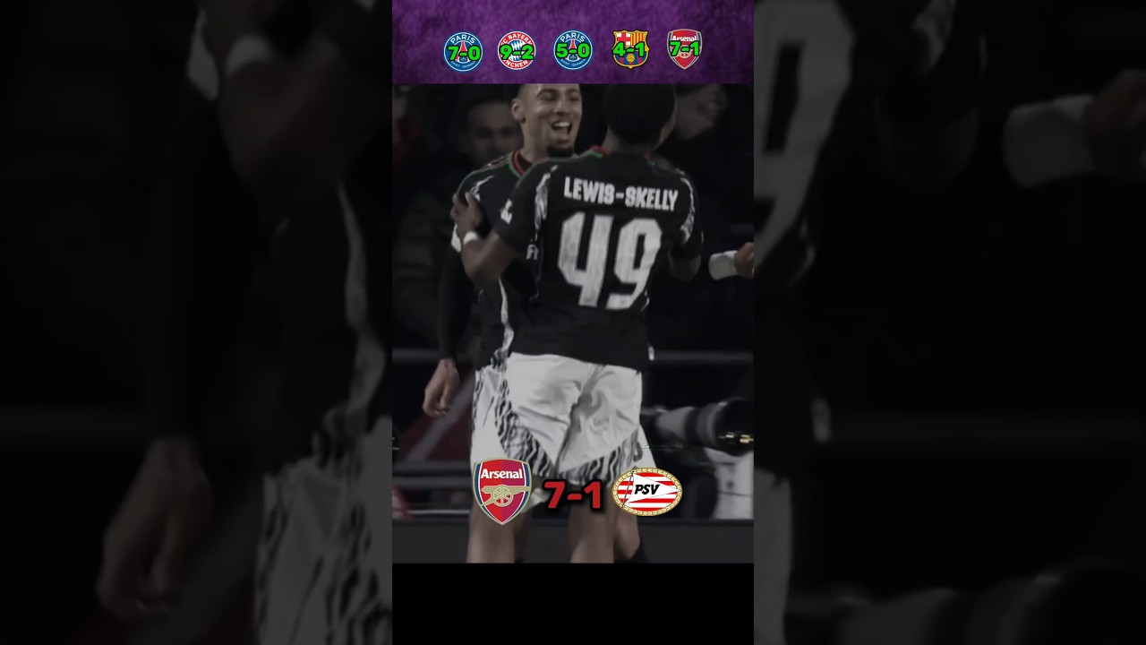 24/25 UCL Humiliations 💀