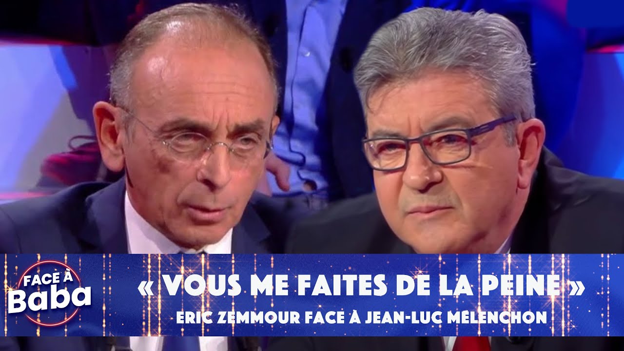 Eric Zemmour et Jean-Luc Mélenchon s'affrontent dans une nouvelle émission de Cyril Hanouna