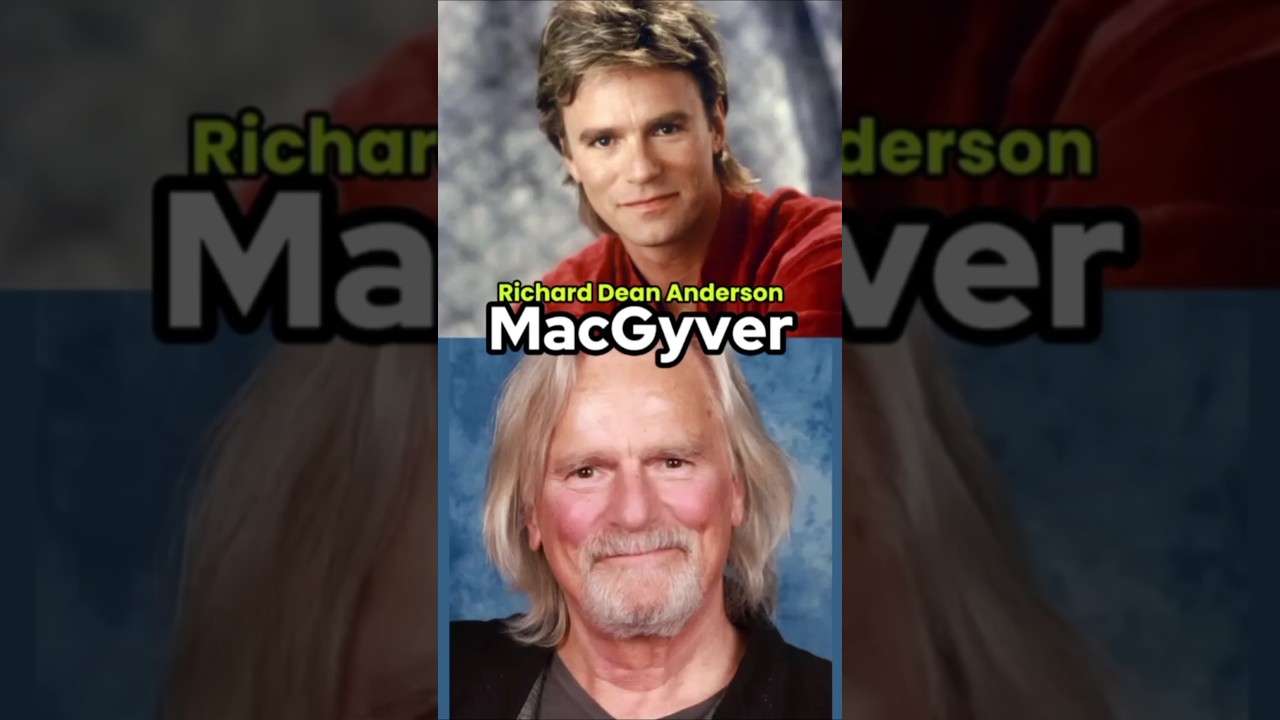 Richard Dean Anderson: MacGyver Then & Now