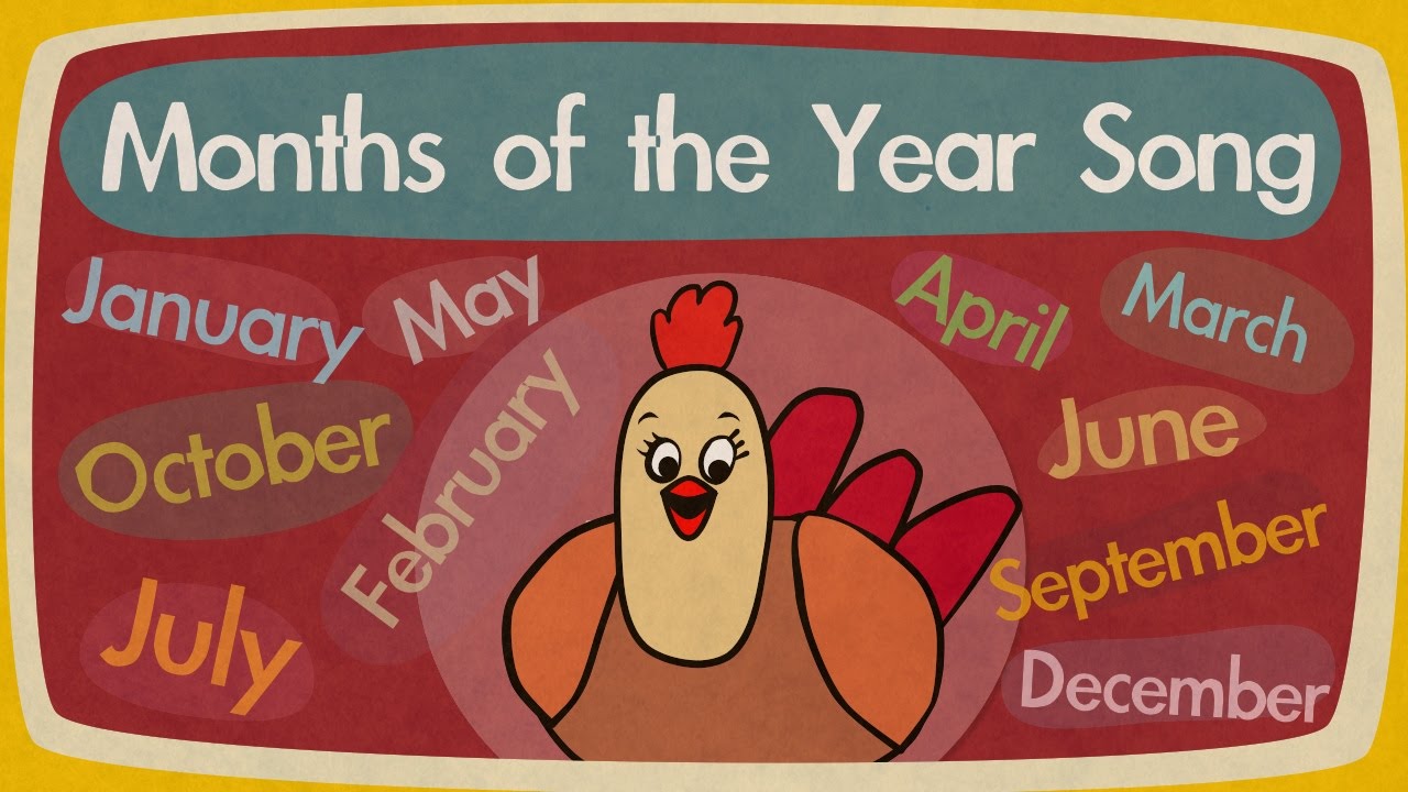 Months of the Year Song for Kids 🎶