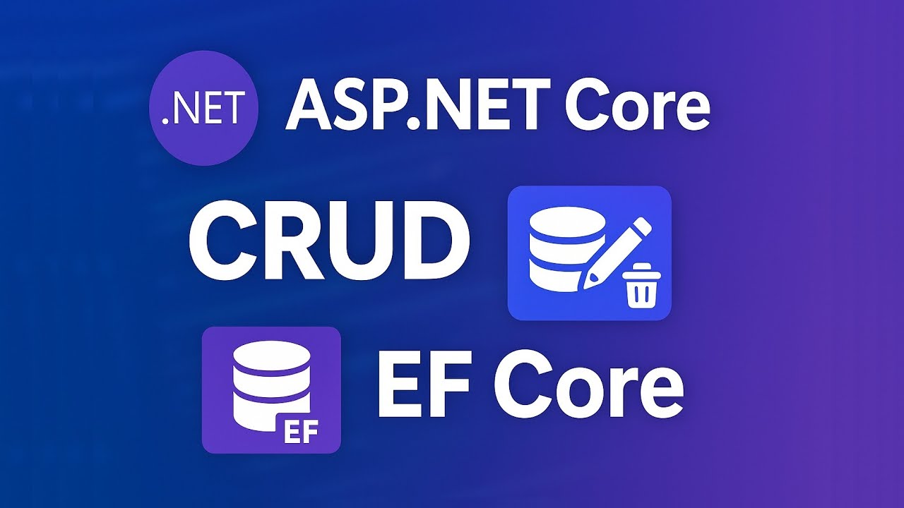 Build a CRUD App with ASP.NET Core MVC (.NET 9)🔥