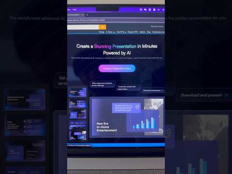 AI Presentation Maker #ai #presentation #productivity