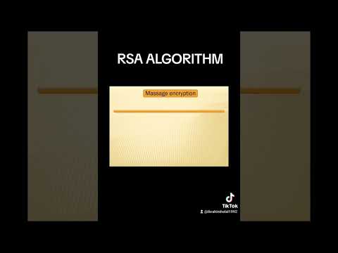 rsa algorithm #explore #laptop #cryptography