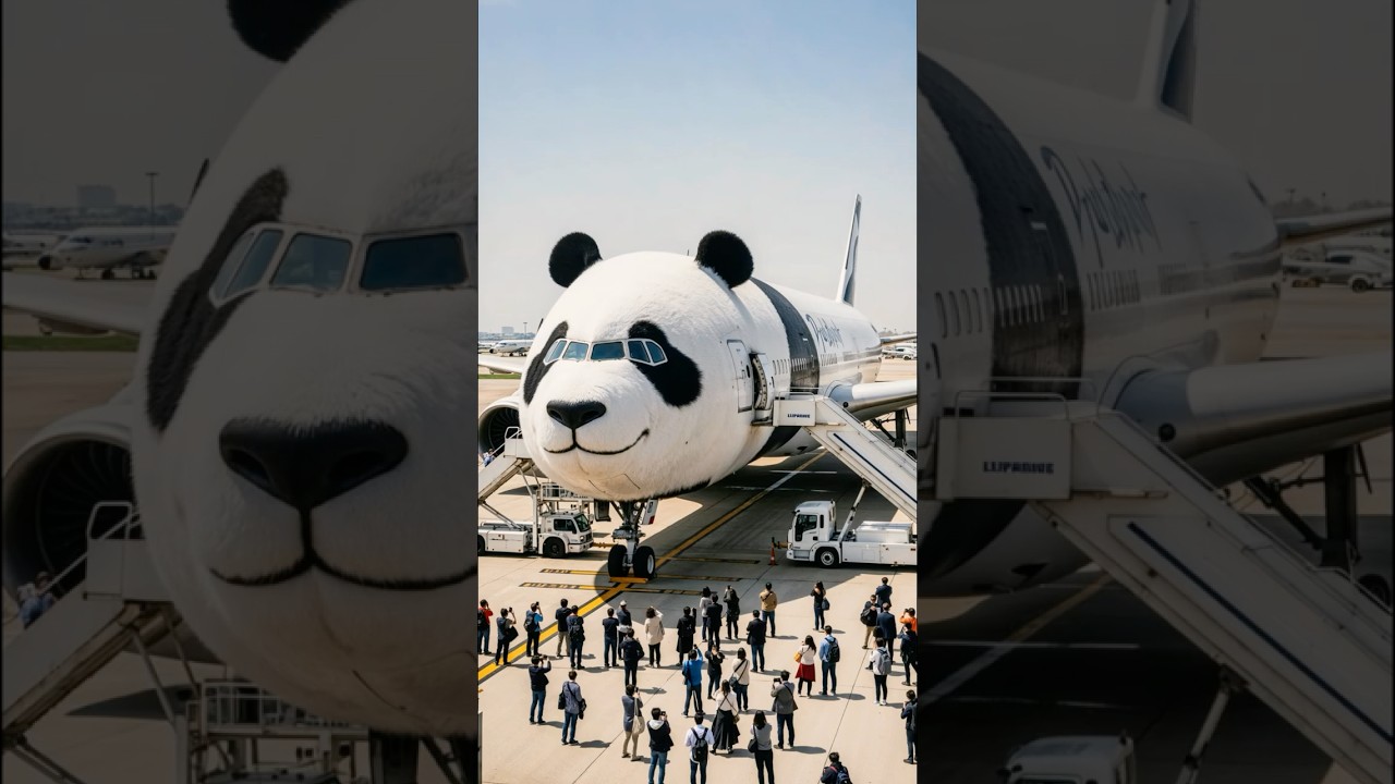 Panda International ✈️ Flight Takes Off! Experience the Cuteness and Joy