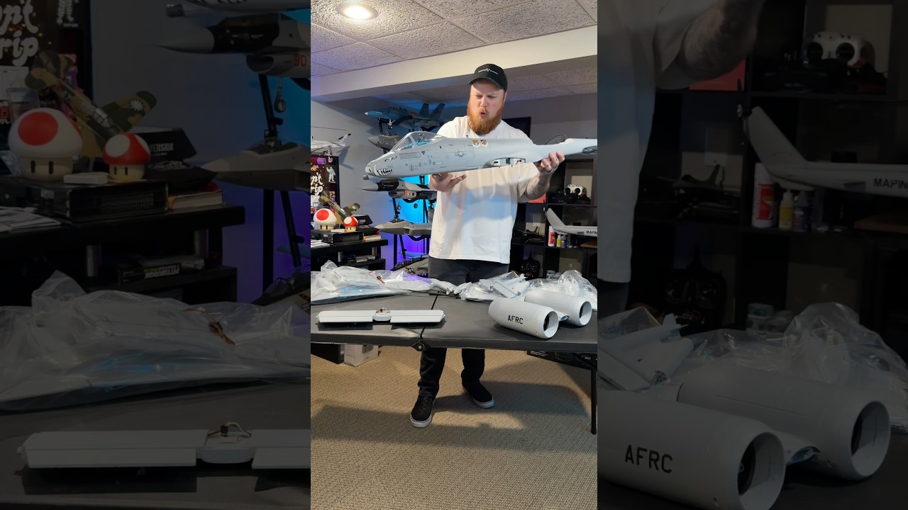 Unboxing the New RC A-10 Thunderbolt II V3 Freewing ✈️