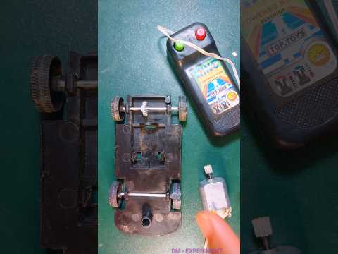 How to work remote control cars • Dc Motor • Cardboard rc cars