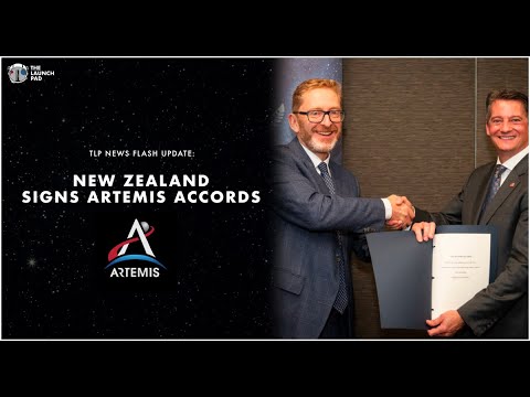 New Zealand Officialy Signs Artemis Accords | TLP Flash Update #shorts