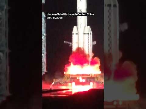 China Launches 3 Astronauts to Tiangong Space Station