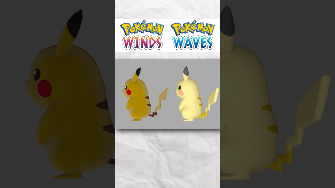 Pikachu's Big Redesign in Gen 10 ⚡