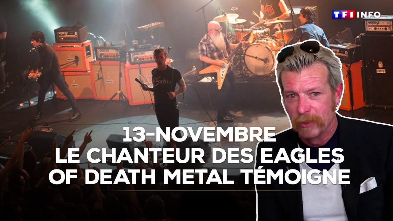 13-Novembre : "90 personnes ont donné leur vie pour voir mon spectacle", Jesse Hughes|TF1 INFO