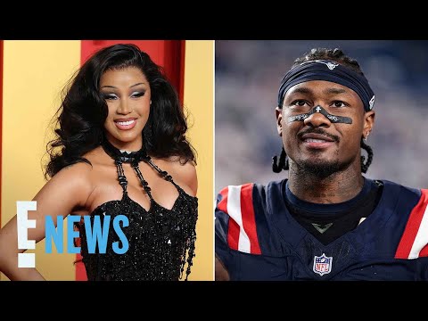 Pregnant Cardi B Cheers on Boyfriend Stefon Diggs at Patriots Game | E! News