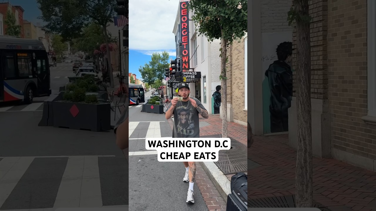 Top Affordable Eats in Washington D.C. 🍽️ | Must-Try Budget-Friendly Food Spots
