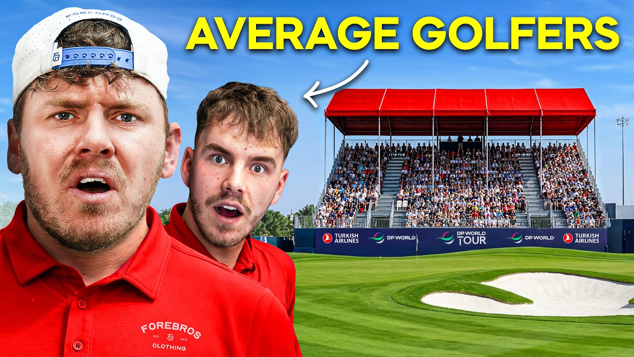 4 Amateurs Take on DP World Tour Course ⛳
