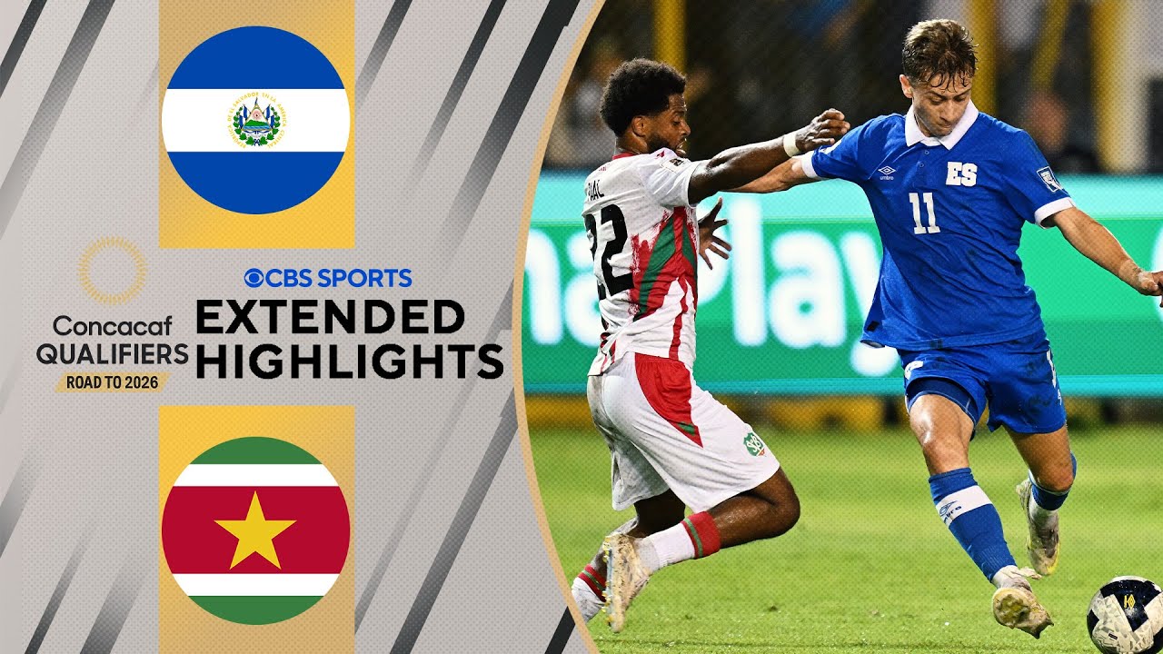 El Salvador vs Suriname: World Cup Qualifiers Highlights 🇸🇻🇸🇷