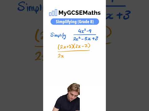 Simplifying Challenge Question | GCSE Maths 2025
