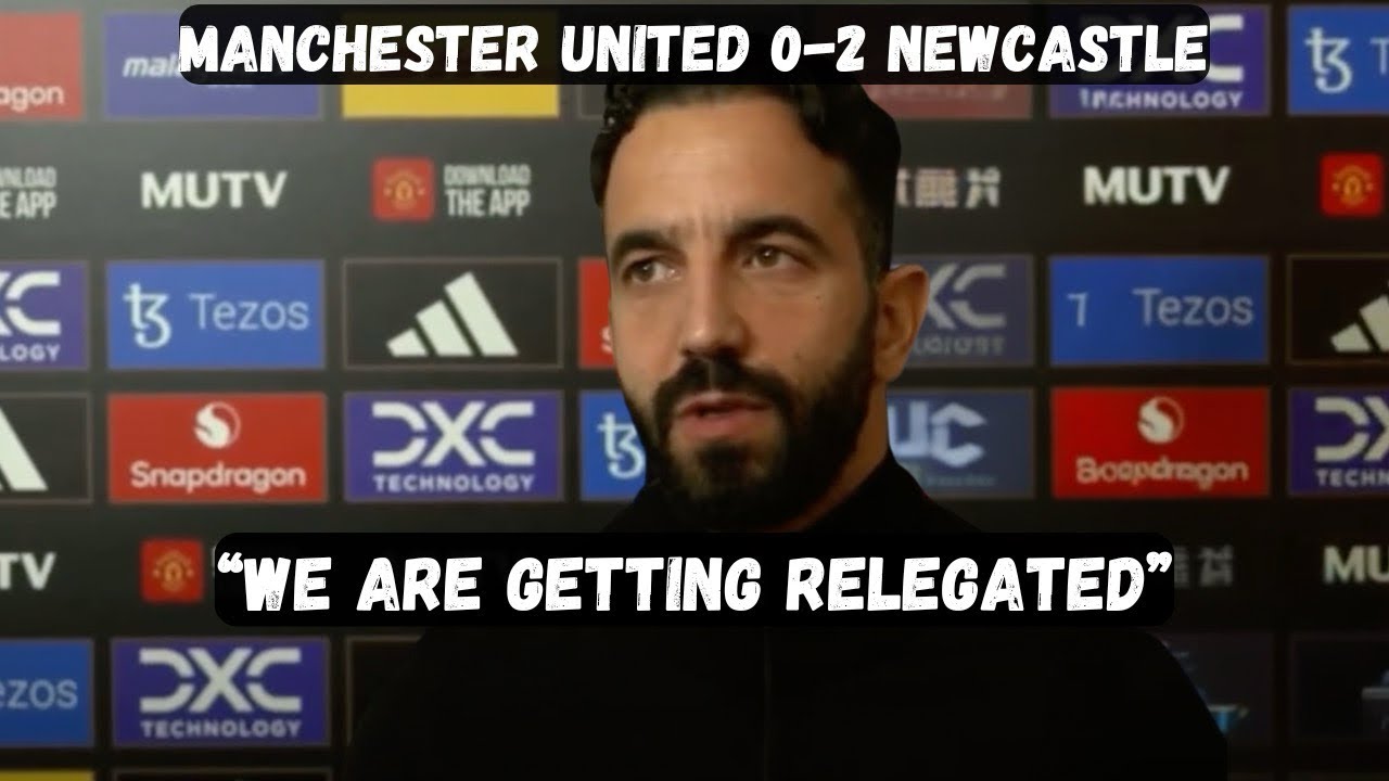 Ruben Amorim Reacts to Manchester United's 2-0 Defeat Against Newcastle ⚽