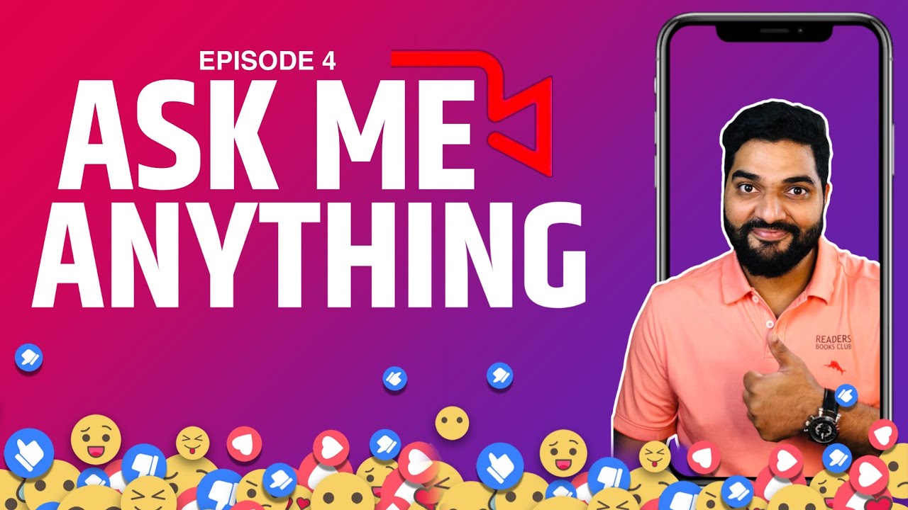 Ask Me Anything Live (Ep 4) by Amit Kumarr 📚