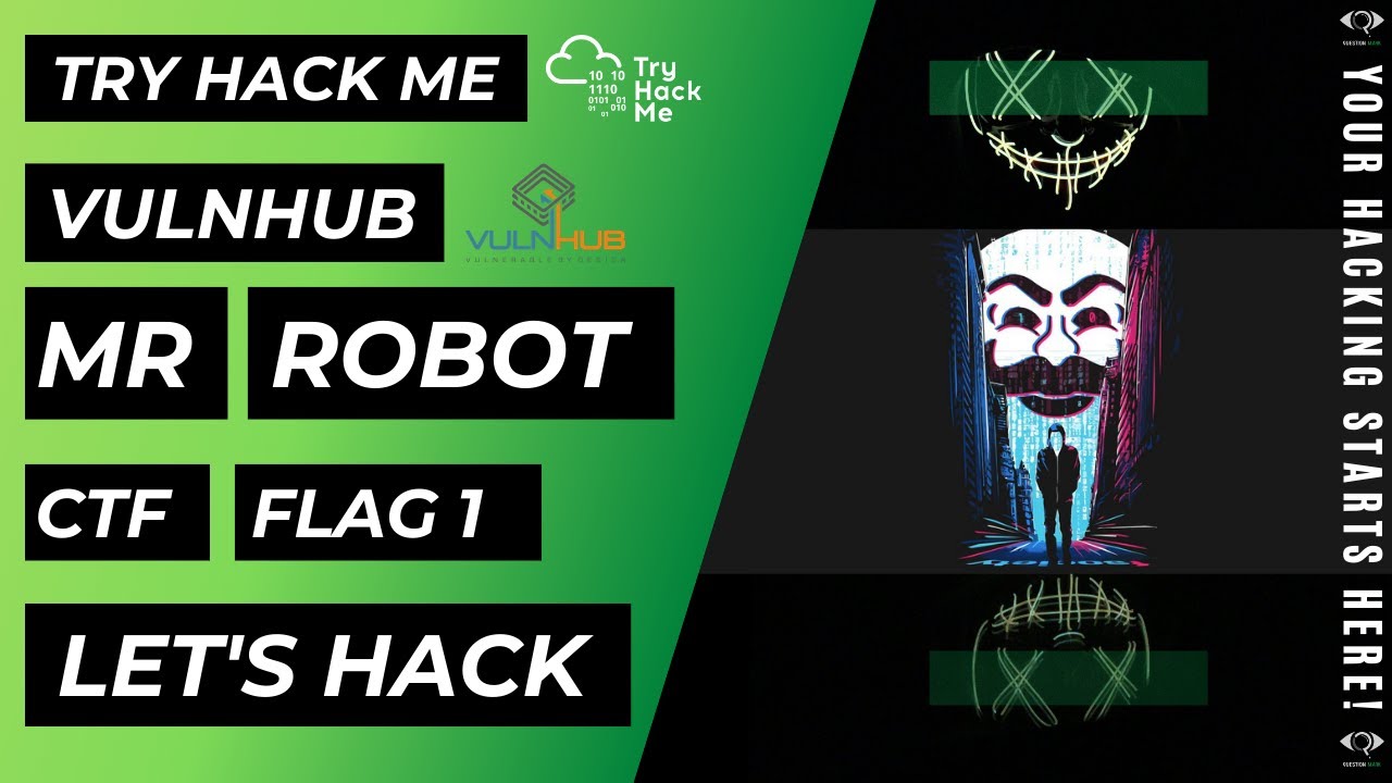 MR Robot CTF Hack Guide 🕵️‍♂️ | TryHackMe & Tools