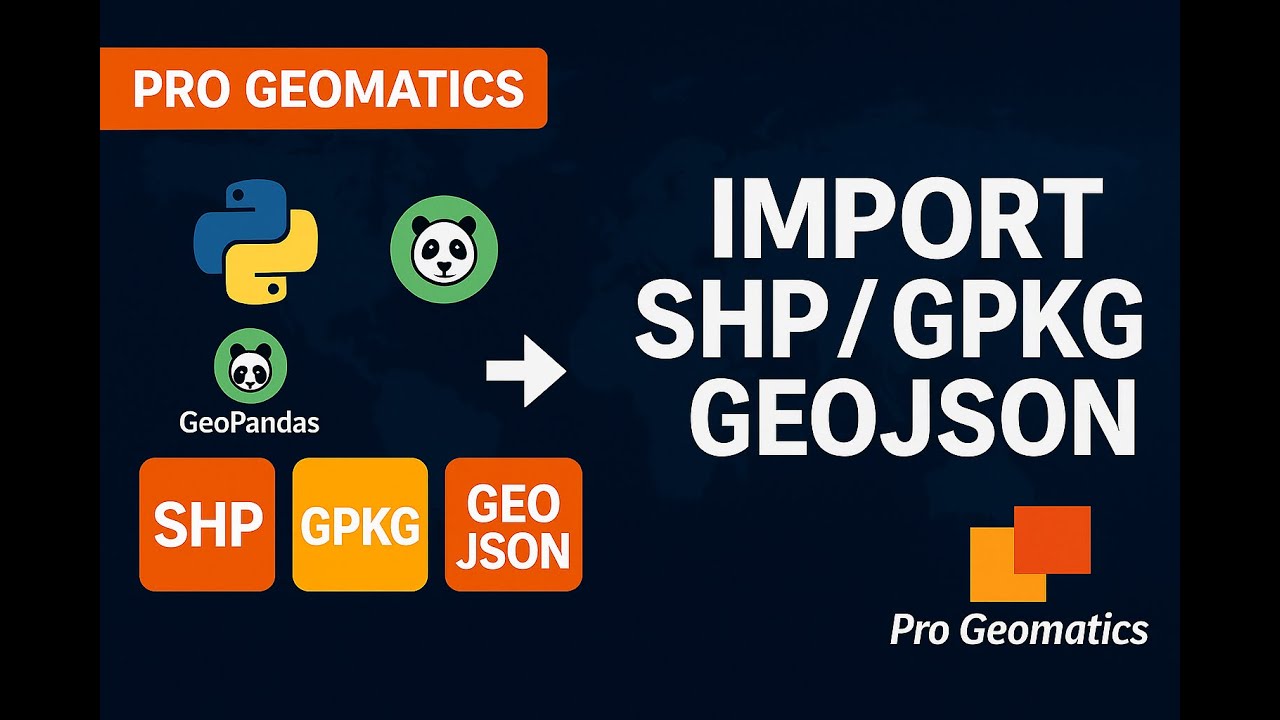 Import Shapefiles, GeoJSON & GeoPackage with GeoPandas 📁