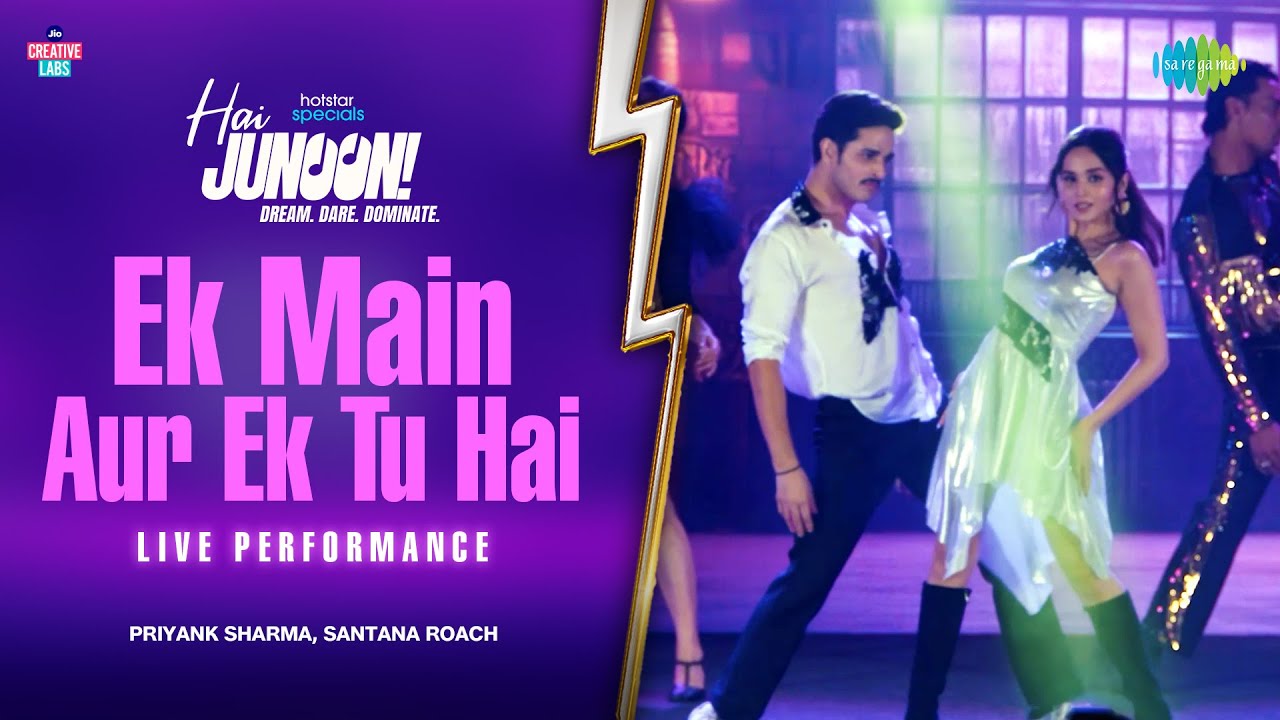 Electrifying Live Performance of 'Ek Main Aur Ek Tu Hai' | Hai Junoon Musical Night 🎶