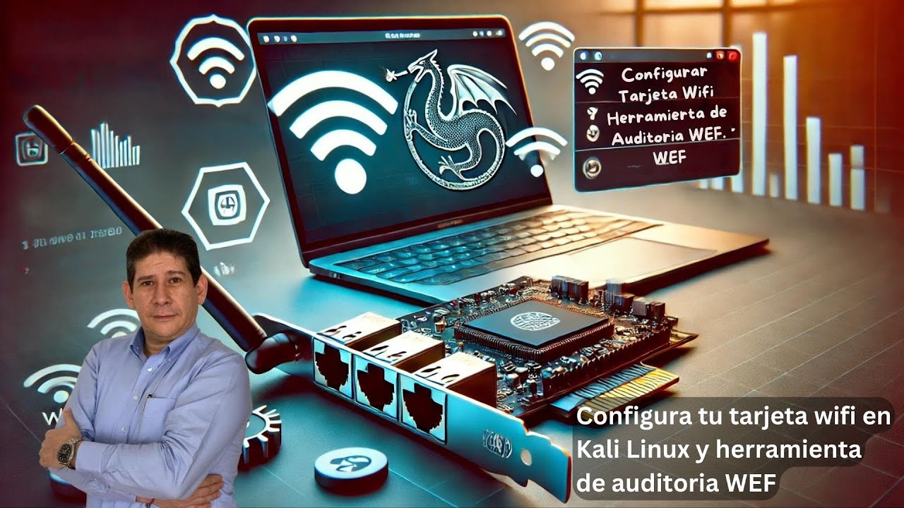 Configura tu WiFi y WEF en Kali Linux 2024.2