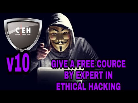 #Cehv10 Give a free cource Expert in ethical hacking