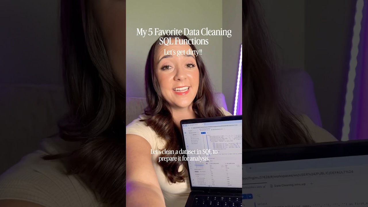 Master Data Cleaning in SQL with AI: 7 Essential Functions You Can't Miss 🚀