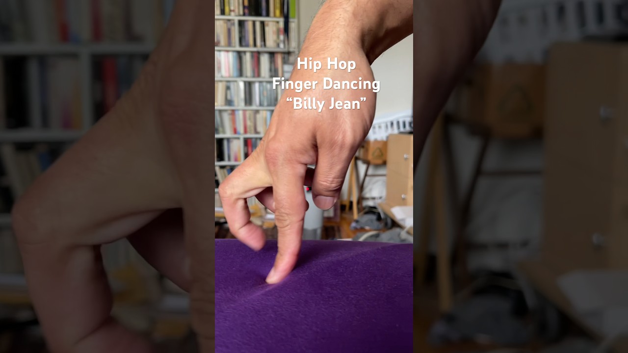 Hip-hop finger dancing to Billie Jean, TikTok and Michael Jackson