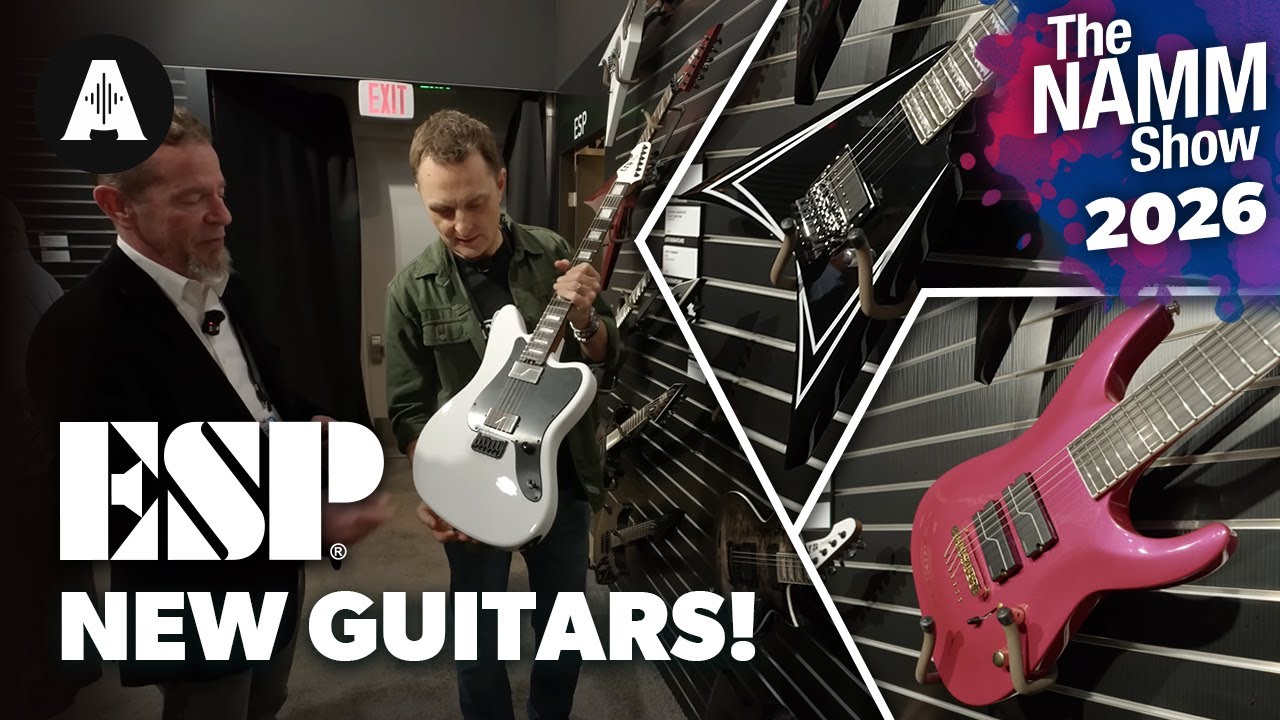 New ESP Electric Guitars Unveiled at NAMM 2026 🎸