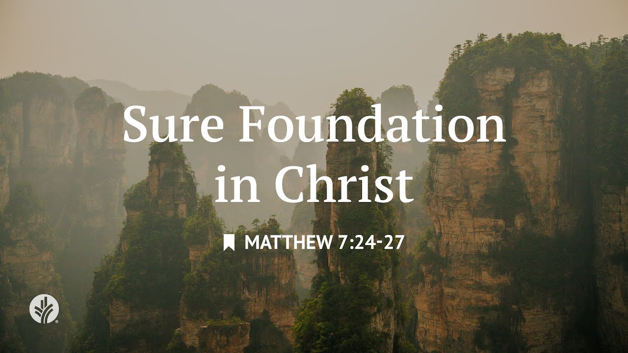 Build Your Life on a Sure Foundation in Christ ✝️ | Daily Devotional for October 28, 2025