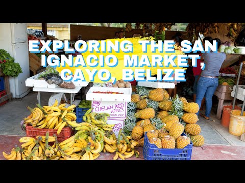 Exploring the San Ignacio Market, Cayo, Belize