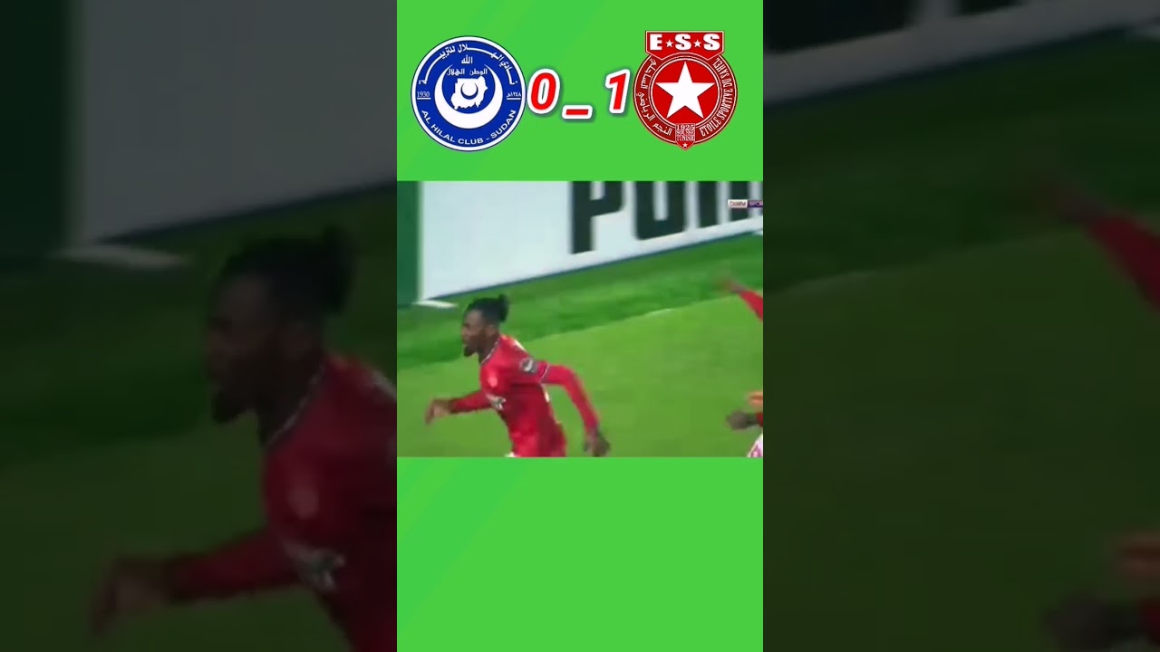 جاك مبي يسجل هدف الفوز للنجم الساحلي ضد الهلال ⚽