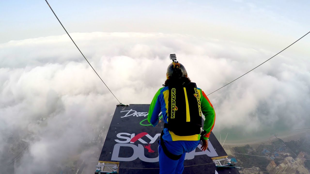 Dream Jump Dubai: BASE Jump from Tallest Residence 🏢