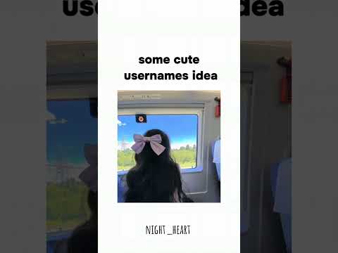 some cute usernames idea #shorts #aesthetic #username #trending