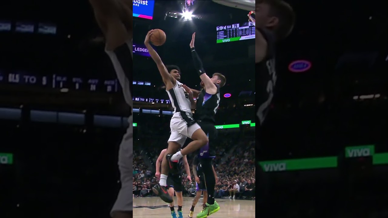 FRAME THAT 🖼️ 💥🙆 #spurs #nba #dylanharper 📺 FanDuelSN