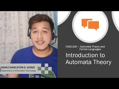 Lesson 1 - Introduction to Automata Theory