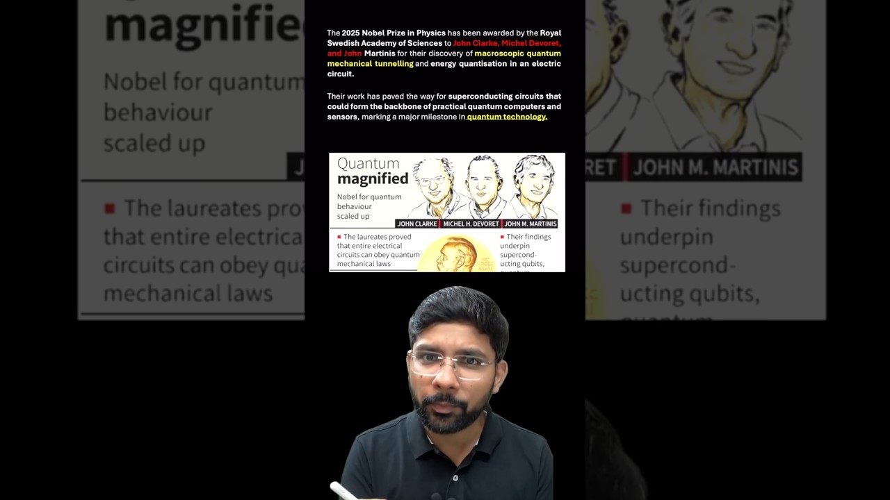 Nobel Prize in Physics 2025: Breakthrough in Quantum Tunneling on a Chip 🚀