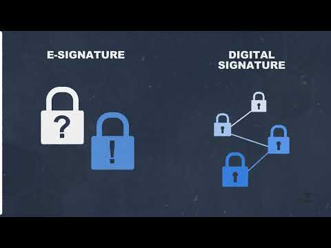 E-Signatures vs. Digital Signatures (In About A Minute)