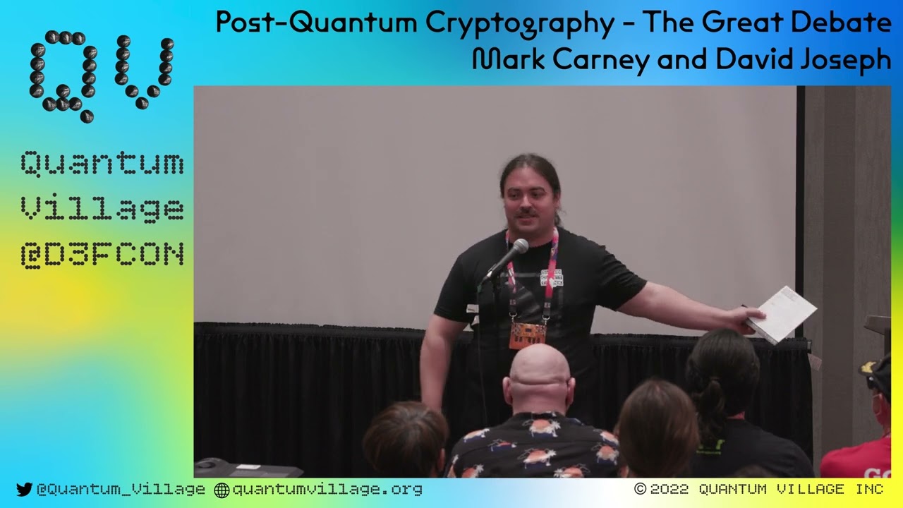 Post-Quantum Cryptography Showdown at DEF CON 30! 🔐 Featuring Experts Bob Gourley, Mark Carney & David Joseph