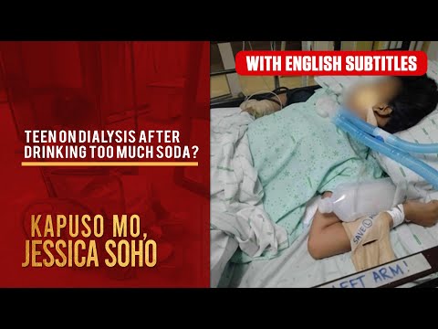 Teen on dialysis after drinking too much soda? (with English subs) | Kapuso Mo, Jessica Soho